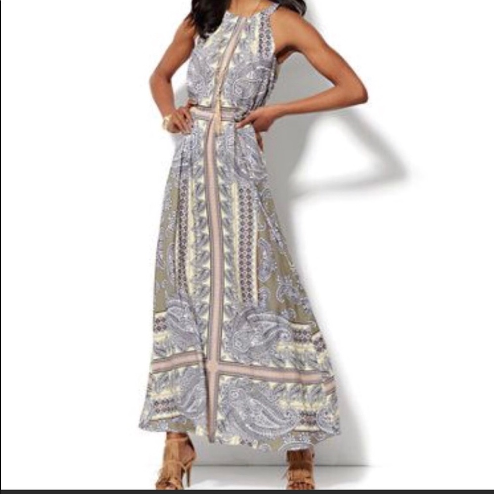 🎉HP 5.28.20 🎉EUC Gypsy Maxi Dress w Belt